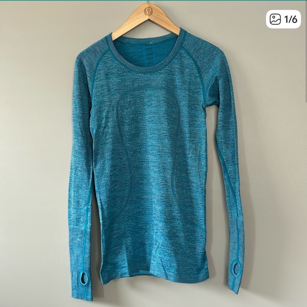 Lululemon Swiftly‎ LS Sz 6 EUC